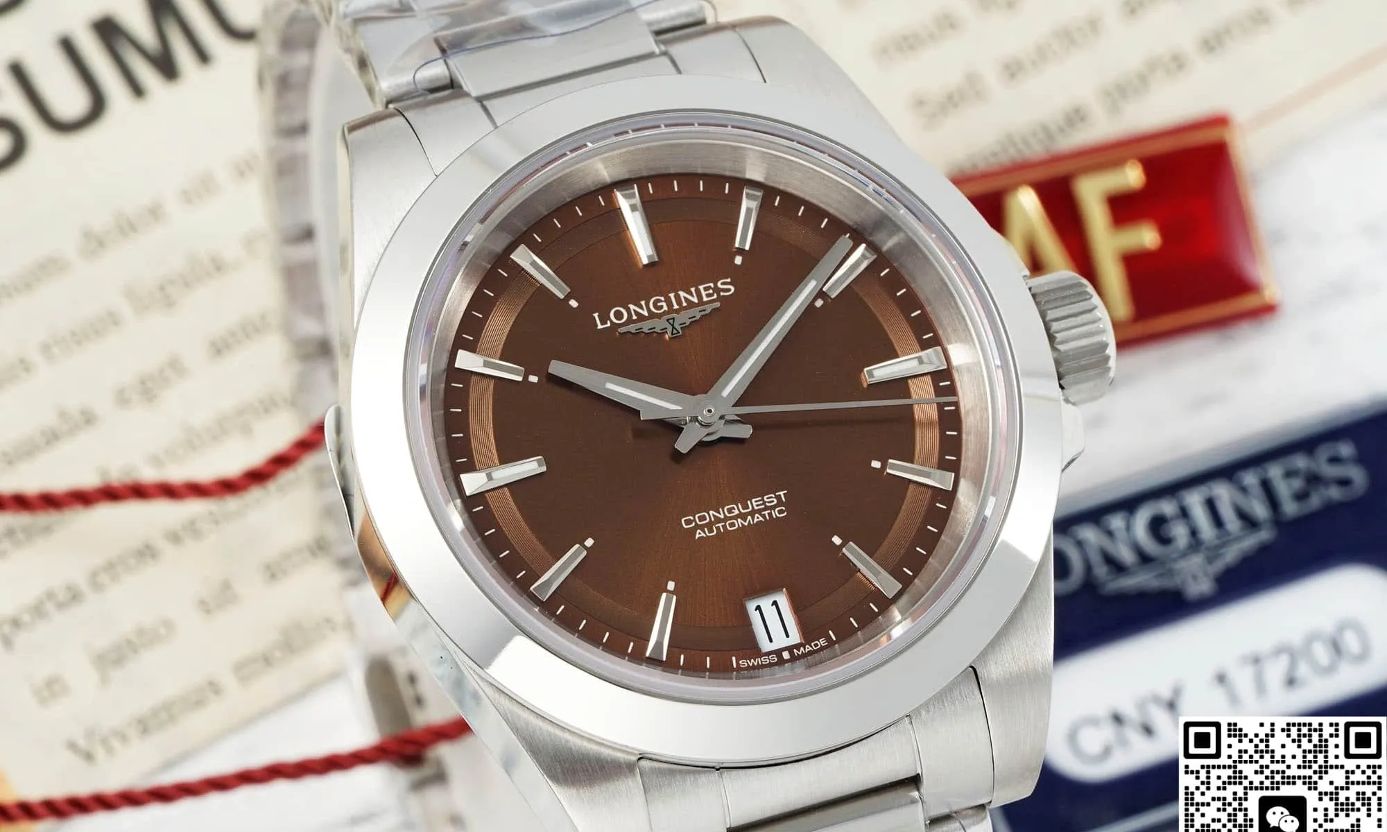 AF Factory Longines Concas L3.830.4.62.6 1:1 Best Edition Replica Watch
